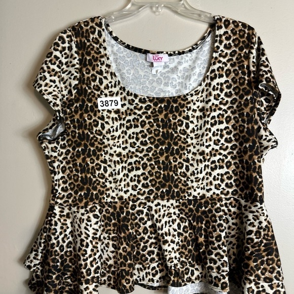 Lucky diamond 3 xlarge animal print preowned 22 p2p 25 length - Picture 2 of 5